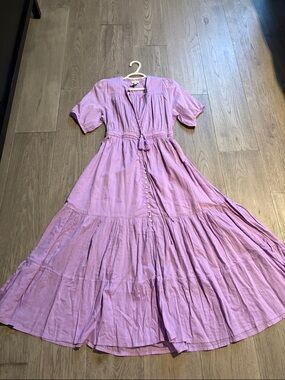 New Elan cotton maxi dress